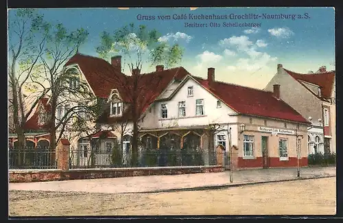 AK Naumburg-Grochlitz / Saale, Cafe Kuchenhaus