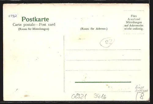 Lithographie Zschorlau i. Erzgeb., Schule, Bergwerk, Hessmühle