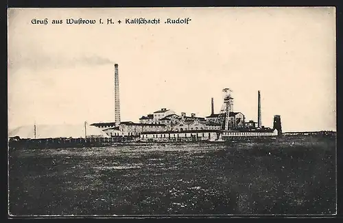 AK Wustrow i. H., Kalischacht Rudolf, Salzbergwerk