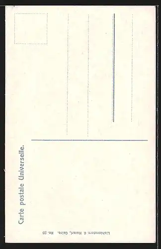 AK Verschleierte Türkin mit einer Dienerin