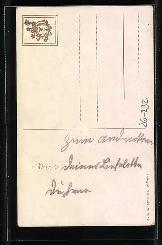 Künstler-AK Carl Reichert: Kätzchen spielen mit Blumen auf der Bank