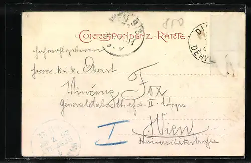 AK Dielhau, Gasthaus Heinrichsruh in Bahnhofsnähe