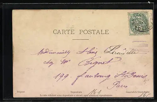 AK Frauen in Blumen geschmückten Kleidern sitzend auf Musiknote und Notenschlüssel