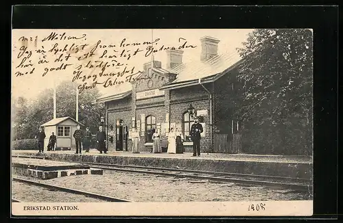 AK Erikstad, Am Bahnhof