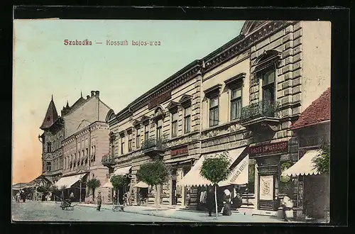 AK Szabadka, Kossuth Lojos-utca