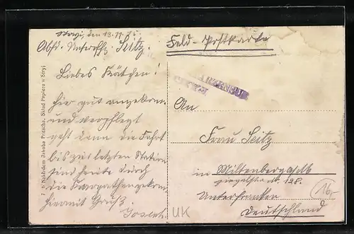 AK Stryj, Apotheke in der Mickiewicz Gasse