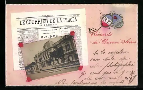 AK Buenos Aires, Hospital Frances, Le Courrier de la Plata