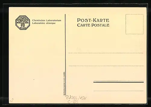 AK Basel, VSK, Chemisches Laboratorium
