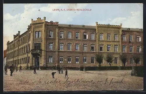 AK Leipa, K. K. Staats-Realschule