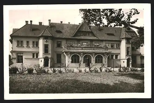 AK Uh. Hradiste, Gebäudeansicht