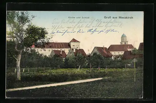 AK Messkirch, Kirche und Schloss