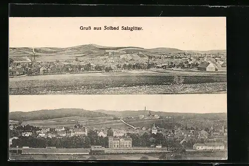 AK Salzgitter, Ortsansicht Panorama