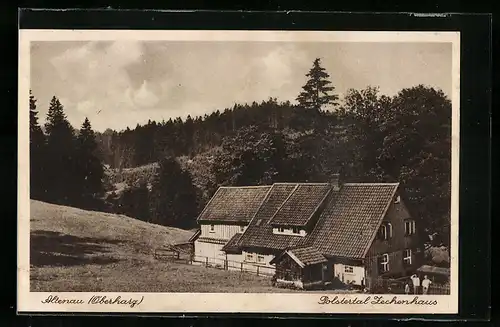 AK Altenau /Oberharz, Polstertal Zechenhaus