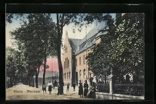 AK Hüsten, Strassenleben am Amtshaus