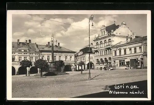 AK Usti n. Orl. Wilsonovo namesti