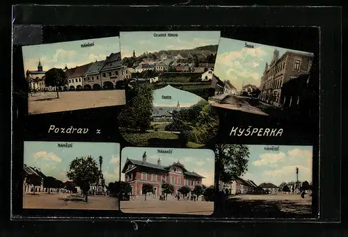 AK Kysperka, Nadrazi, Namesti, Skola