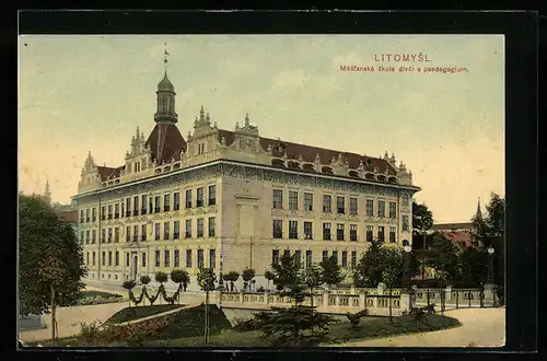 AK Litomysl, Mestanska skola divci a paedagogium