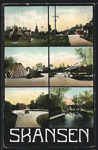 AK Skansen, Ortspartien