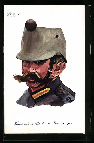 AK Wachtmeister, Uniform des Schweizer Militärs