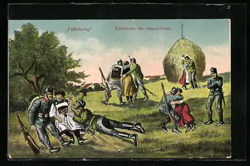 AK Fassübung, schweizer Soldatenhumor