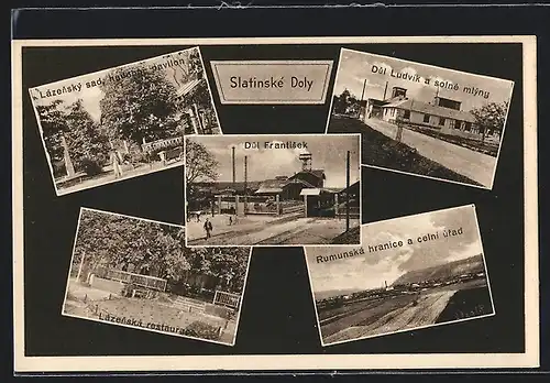 AK Statinské Doly, Dul Frantisek, Dul Ludvik a solne mlyny, Lazenska restaurace