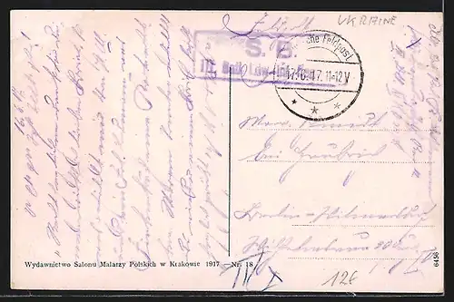 AK Lwow / Lemberg, Halicki Platz und Watowagasse