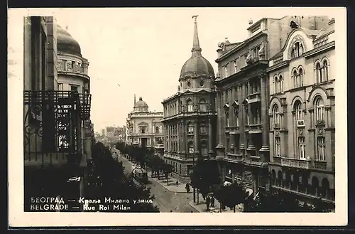 AK Belgrade, Rue Roi Milan