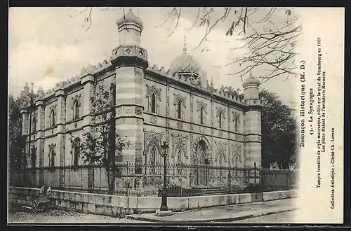AK Besancon, La Synagogue