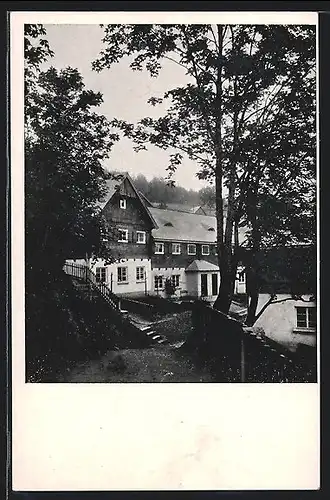 AK Hüttenberg /Kärnten, Knappensiedlung der Österreichischen Alpine Montangesellschaft, Wohnhaus