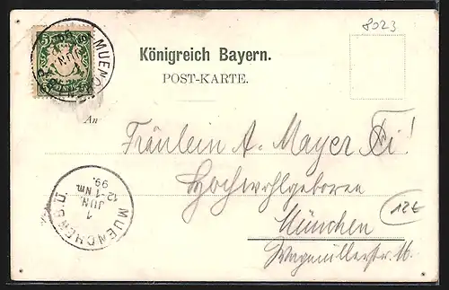 AK Grosshesselohe, Ortspartie, Totalansicht