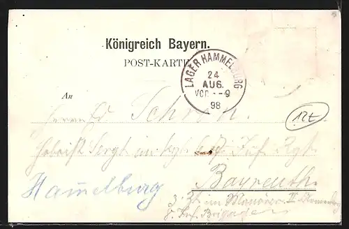 AK Grosshesselohe, Ortspartie, Totalansicht