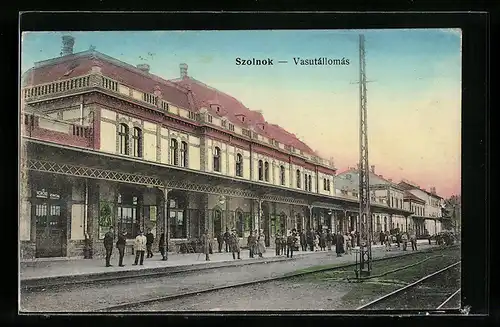 AK Bahnhof, Vasútállomás, Bahnhof