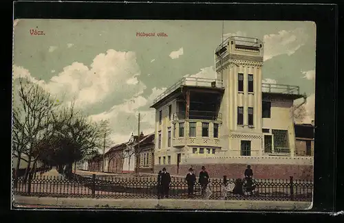 AK Vácz, Hübschl villa