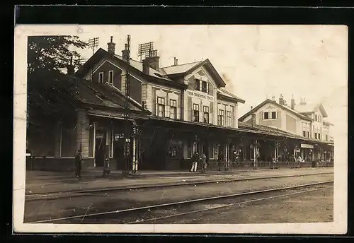 AK Trenc. Teplice, Nádrazie
