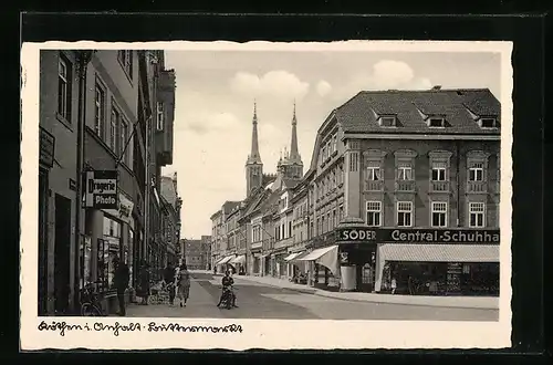 AK Köthen i. Anhalt, Strasse am Buttermarkt