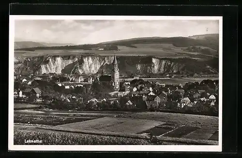 AK Letmathe, Steinbruch mit Kirche