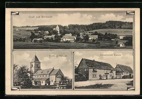 AK Birnbach, Gastwirtschaft Erdnüss, Kirche