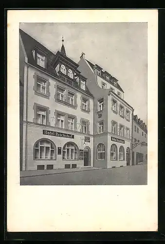 AK Nürnberg, Hotel Reichshof, Bes. Josef Bindl, Johannesgasse 18-20