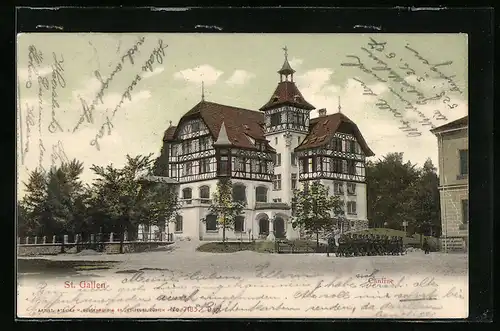 AK St. Gallen, Blick auf die Cantine