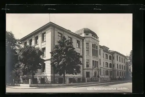 AK St. Gallen, Blick zur Handelshochschule