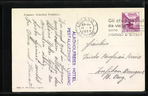 AK Lugano, Giardini Pubblici