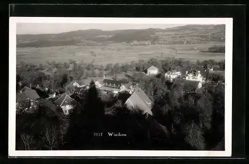 AK Winikon, Totale aus der Vogelschau