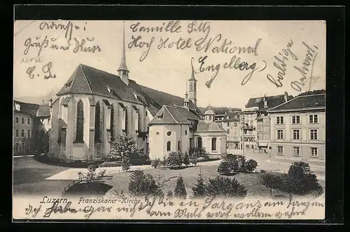 AK Luzern, Franziskaner-Kirche