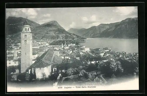 AK Lugano, Vista dalla Stazione