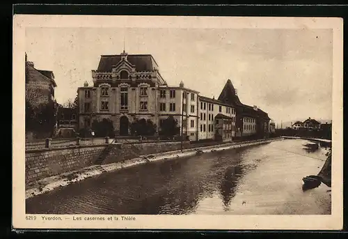 AK Yverdon, les Casernes et la Thièle