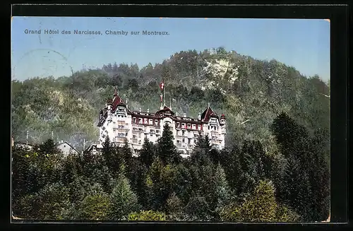 AK Chamby-sur-Montreux, Grand Hotel des Narcisses