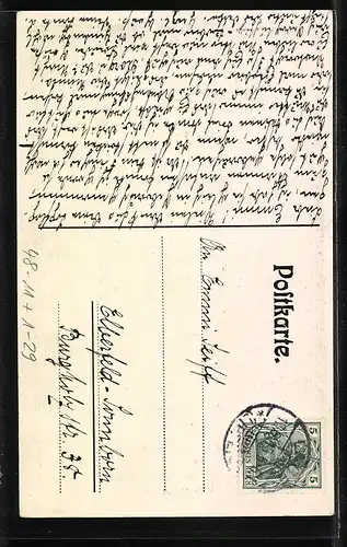 AK Porträt Generalfeldmarschall Paul von Hindenburg