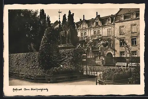 AK Erfurt, am Kaiserplatz