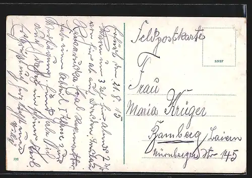 AK Erfurt, Partie am Kaiserplatz