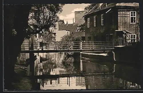 AK Erfurt, Brücke über die Gera